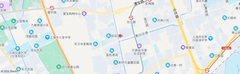 上海合川路平南路_公交站地图_上海公交_妙搜公交查询2025