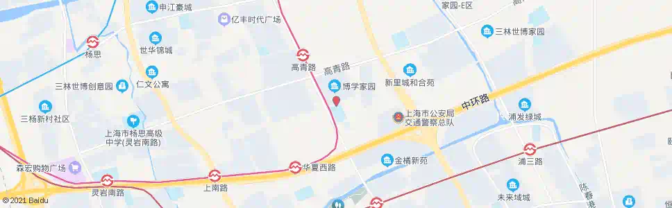 上海杨南路东明路_公交站地图_上海公交_妙搜公交查询2025