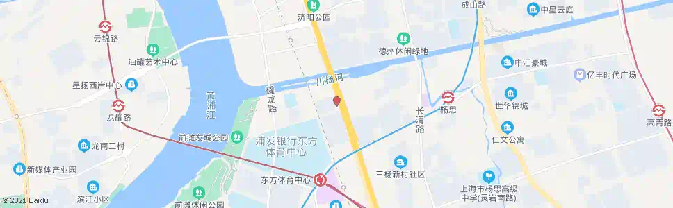 上海济阳路泳耀路_公交站地图_上海公交_妙搜公交查询2025