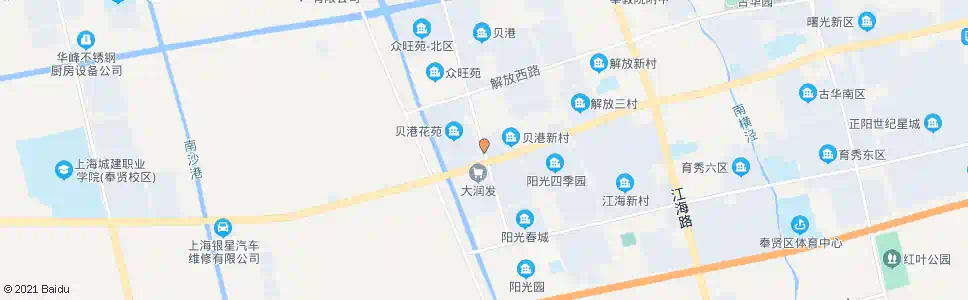 上海环城东路南亭公路_公交站地图_上海公交_妙搜公交查询2025