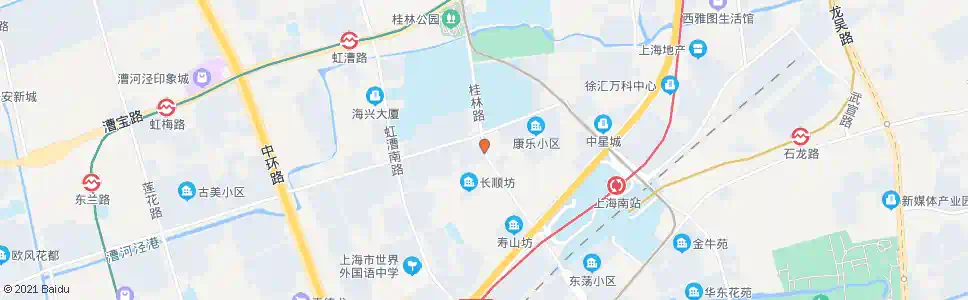 上海桂林路桂林东街_公交站地图_上海公交_妙搜公交查询2025