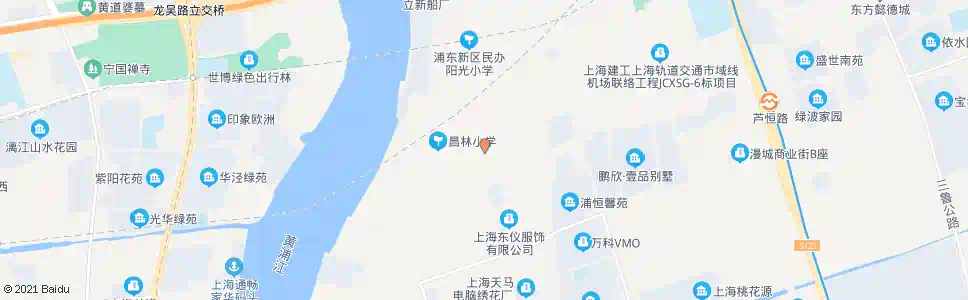 上海康家里_公交站地图_上海公交_妙搜公交查询2025