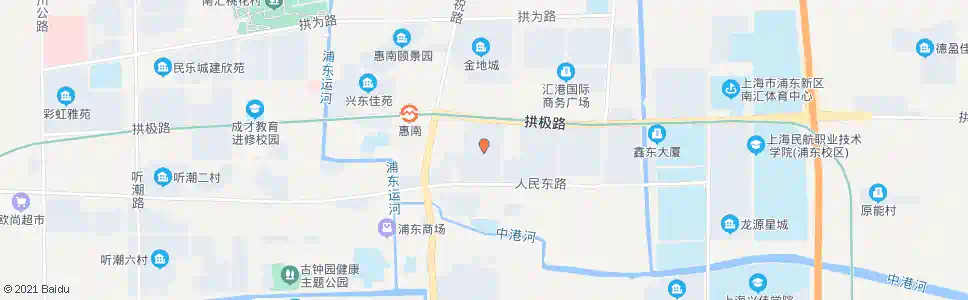 上海东城一村(招呼站)_公交站地图_上海公交_妙搜公交查询2025