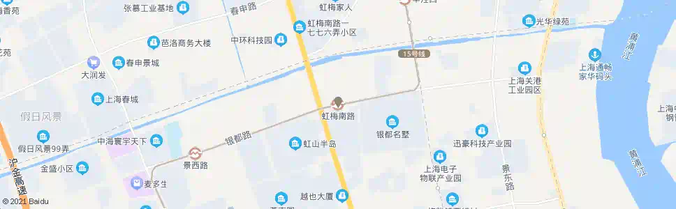 上海漕宝路虹梅南路_公交站地图_上海公交_妙搜公交查询2025