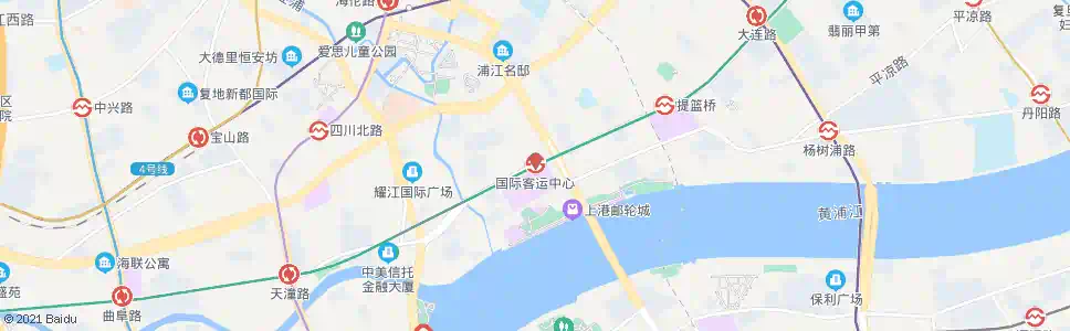 上海国际客运中心站_公交站地图_上海公交_妙搜公交查询2025