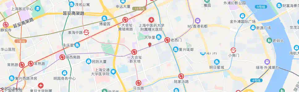 上海顺昌路复兴中路_公交站地图_上海公交_妙搜公交查询2025
