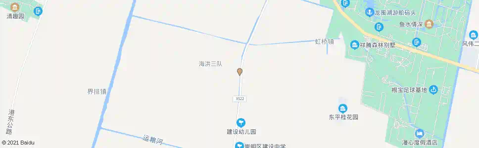 上海海海果园(招呼站)_公交站地图_上海公交_妙搜公交查询2025