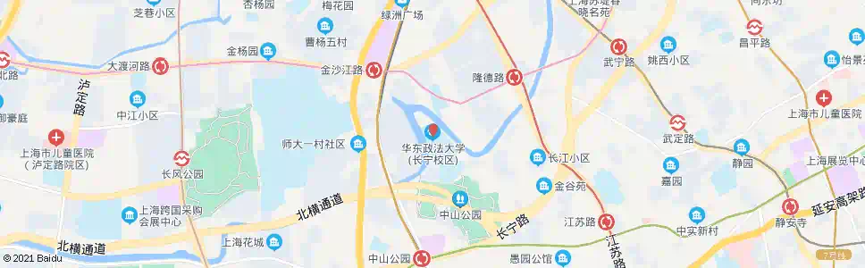 上海华东政法学院_公交站地图_上海公交_妙搜公交查询2025