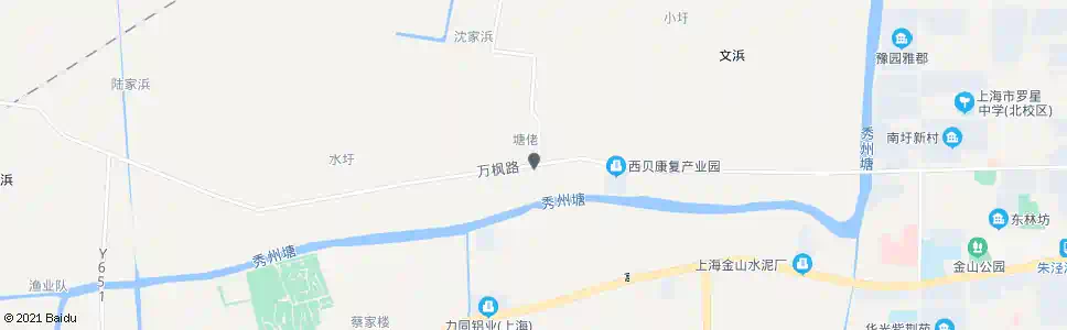上海五朱公路(招呼站)_公交站地图_上海公交_妙搜公交查询2025