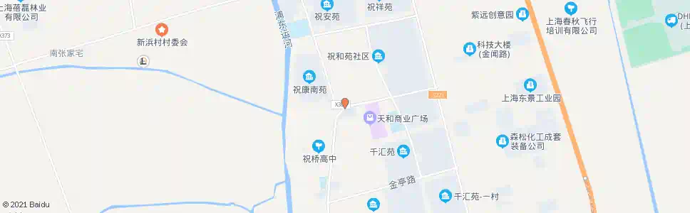 上海南祝路祝城路_公交站地图_上海公交_妙搜公交查询2025