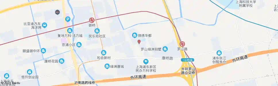 上海御衡路御秀路_公交站地图_上海公交_妙搜公交查询2025