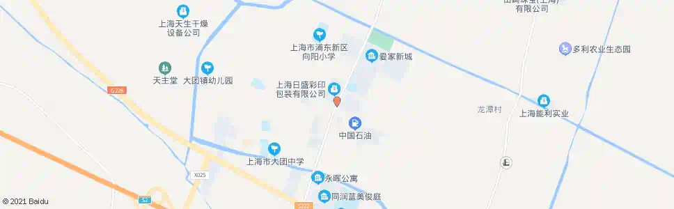 上海大泥公路南团公路_公交站地图_上海公交_妙搜公交查询2025