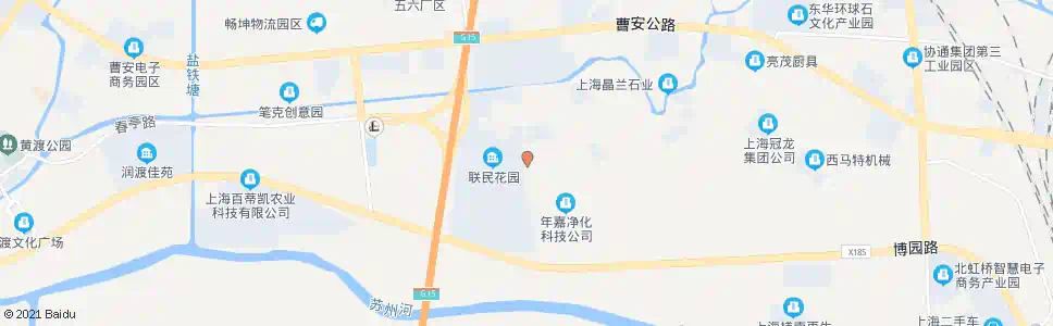 上海联西村_公交站地图_上海公交_妙搜公交查询2025