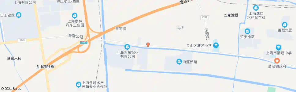 上海护塘东_公交站地图_上海公交_妙搜公交查询2025