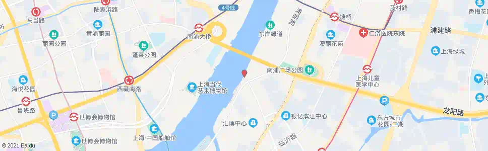 上海南码头路渡口_公交站地图_上海公交_妙搜公交查询2025
