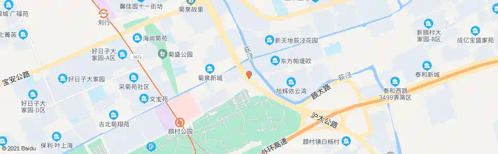 上海沪太公路顾北路_公交站地图_上海公交_妙搜公交查询2025