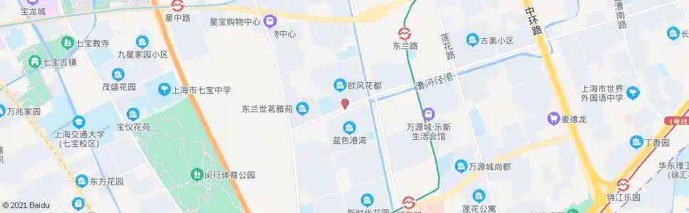 上海古美街道_公交站地图_上海公交_妙搜公交查询2025