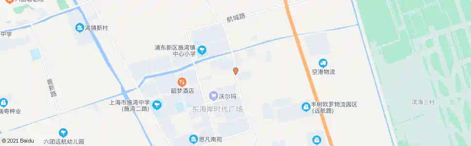 上海川南奉公路施新路_公交站地图_上海公交_妙搜公交查询2025