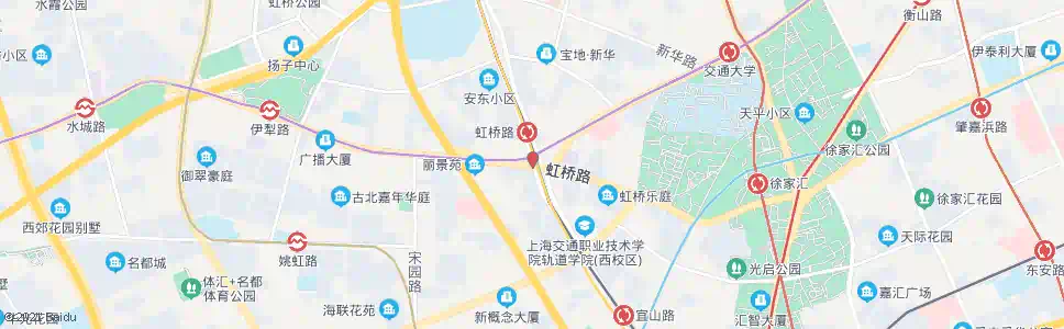 上海凯旋路虹桥路_公交站地图_上海公交_妙搜公交查询2025