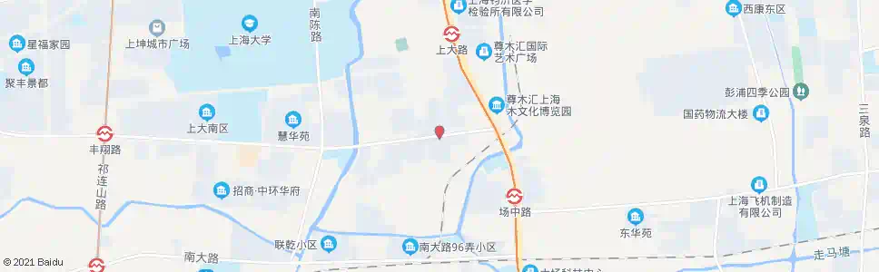 上海环镇北路场联路_公交站地图_上海公交_妙搜公交查询2025