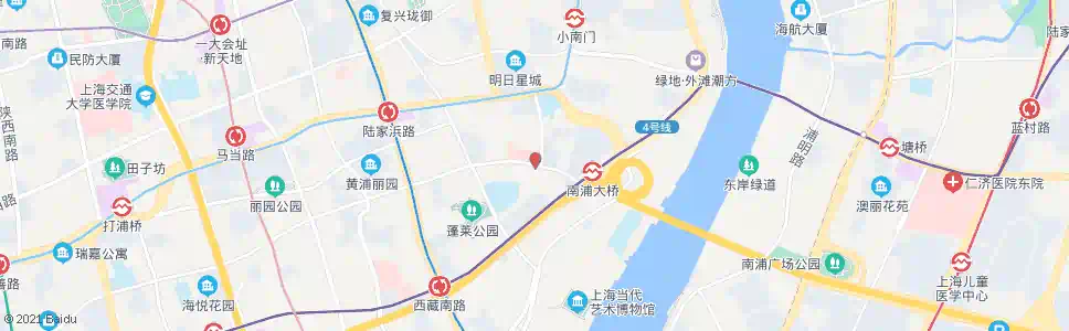 上海国货路海潮路_公交站地图_上海公交_妙搜公交查询2025