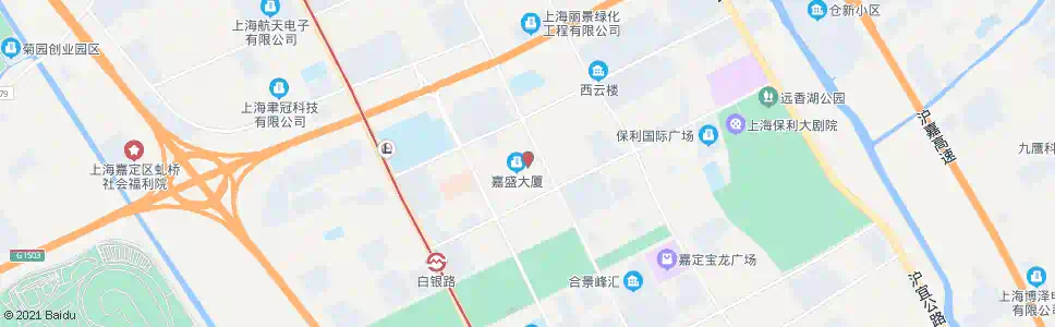 上海高台路永盛路_公交站地图_上海公交_妙搜公交查询2025