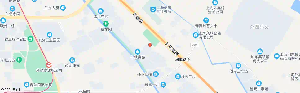 上海光明路高东二路_公交站地图_上海公交_妙搜公交查询2025