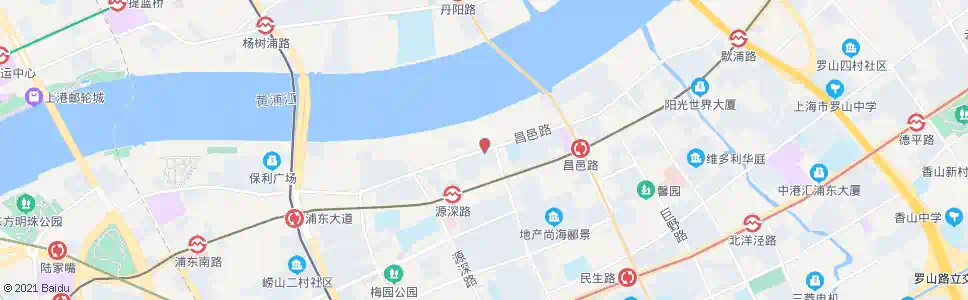 上海昌邑路桃林路_公交站地图_上海公交_妙搜公交查询2025
