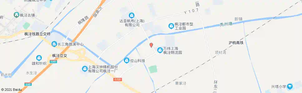 上海枫冠路_公交站地图_上海公交_妙搜公交查询2025