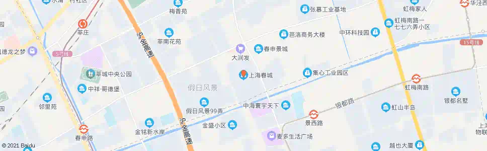 上海上海春城_公交站地图_上海公交_妙搜公交查询2025