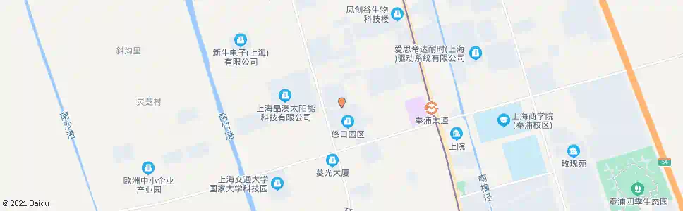 上海程普路_公交站地图_上海公交_妙搜公交查询2025