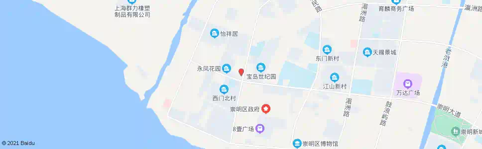 上海崇明电大_公交站地图_上海公交_妙搜公交查询2025