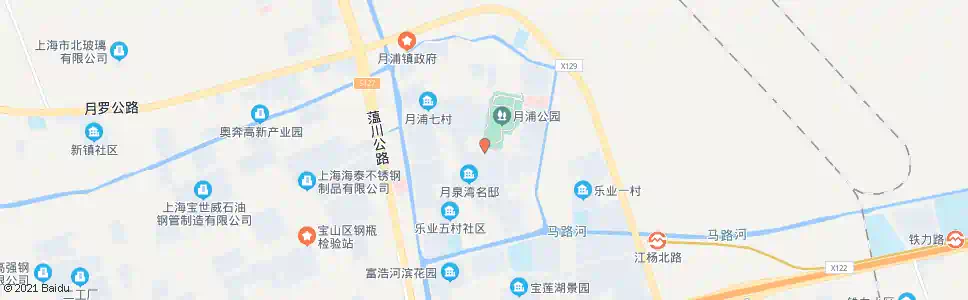 上海四元路庆安路_公交站地图_上海公交_妙搜公交查询2025