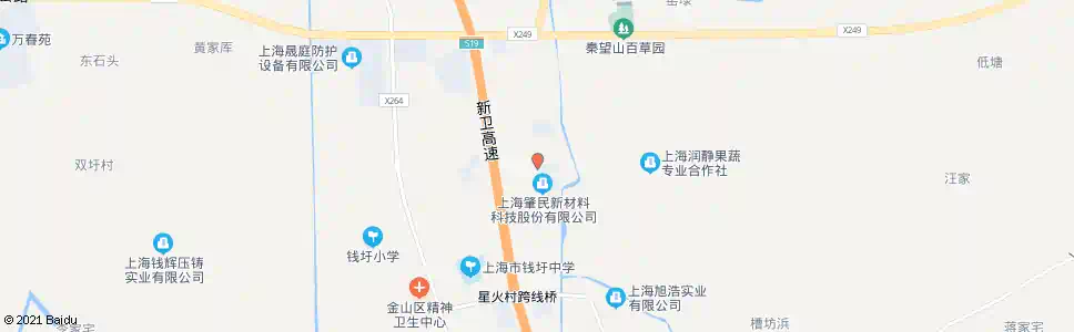 上海秦弯路钱商大街_公交站地图_上海公交_妙搜公交查询2025