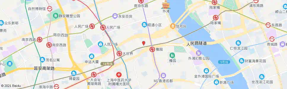 上海金陵东路普安路_公交站地图_上海公交_妙搜公交查询2025