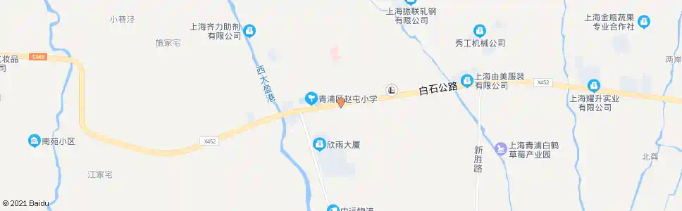 上海白石公路梅桥_公交站地图_上海公交_妙搜公交查询2025