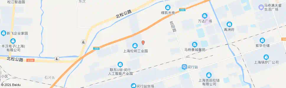 上海中青路紫旭路_公交站地图_上海公交_妙搜公交查询2025