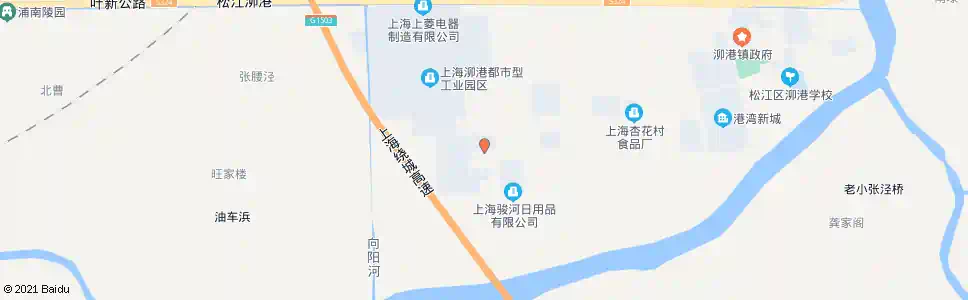 上海新艳路中业路_公交站地图_上海公交_妙搜公交查询2025