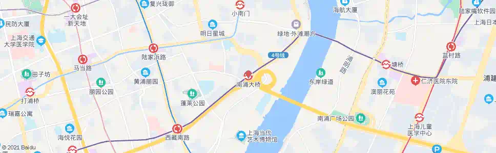 上海南浦大桥站_公交站地图_上海公交_妙搜公交查询2025