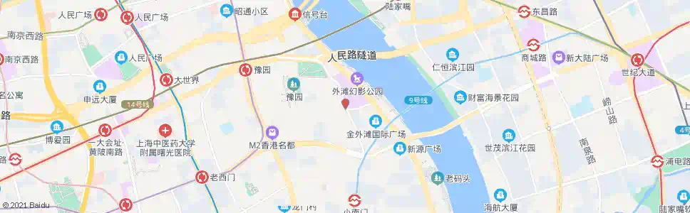 上海小东门_公交站地图_上海公交_妙搜公交查询2025
