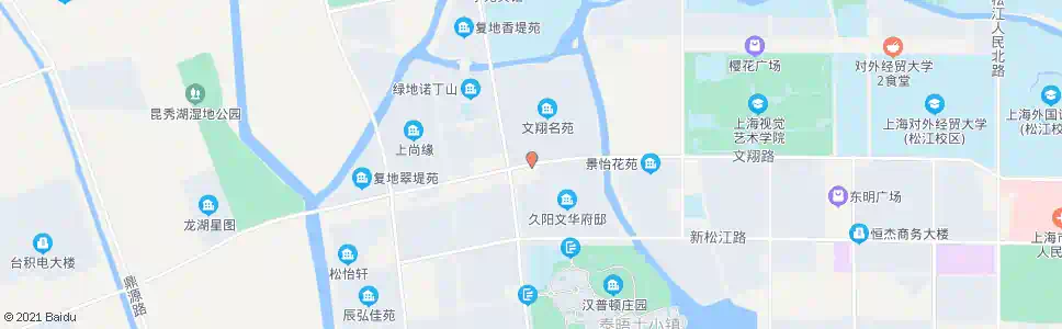 上海文翔路文翔名苑_公交站地图_上海公交_妙搜公交查询2025