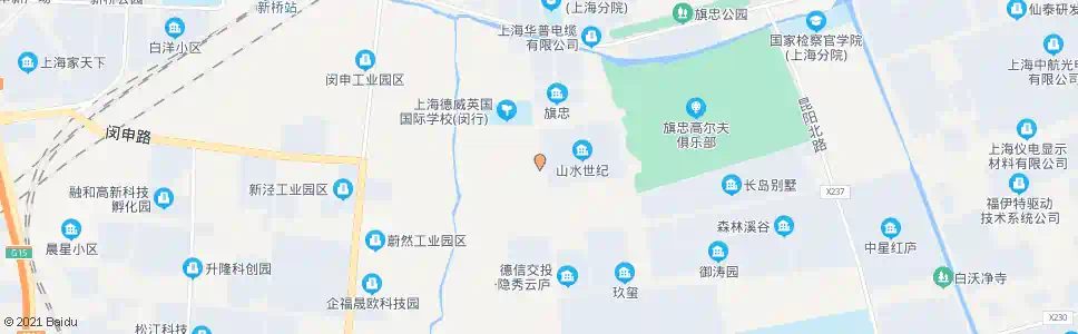 上海山水世纪别墅_公交站地图_上海公交_妙搜公交查询2025