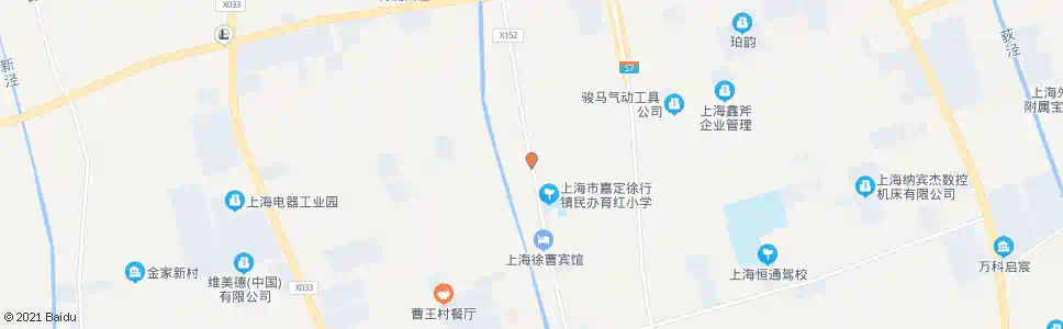 上海前曹公路陈家湾路_公交站地图_上海公交_妙搜公交查询2025
