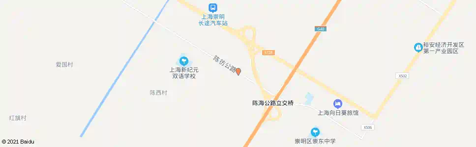 上海长堤牧场(招呼站)_公交站地图_上海公交_妙搜公交查询2025