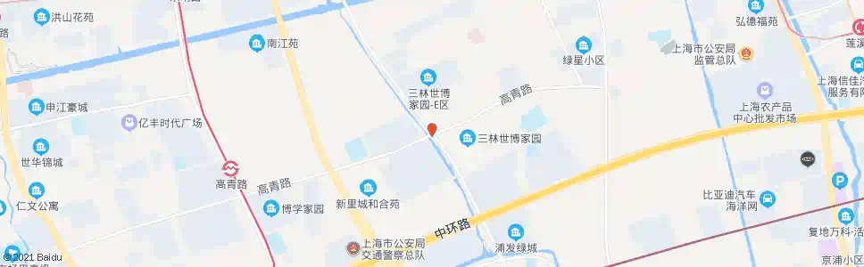 上海浦三路高青路_公交站地图_上海公交_妙搜公交查询2025