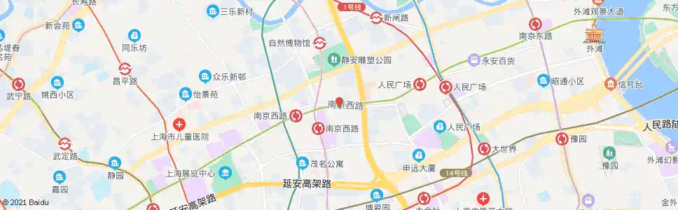 上海上海电视台_公交站地图_上海公交_妙搜公交查询2025