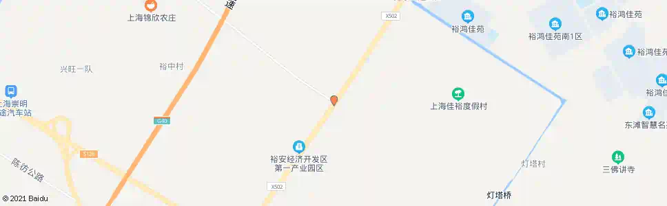 上海窑厂(崇明县)_公交站地图_上海公交_妙搜公交查询2025