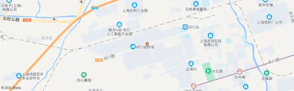 上海剑川路碧溪路_公交站地图_上海公交_妙搜公交查询2025