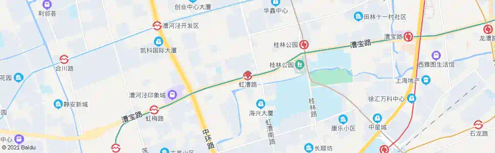 上海漕宝路虹漕路_公交站地图_上海公交_妙搜公交查询2025