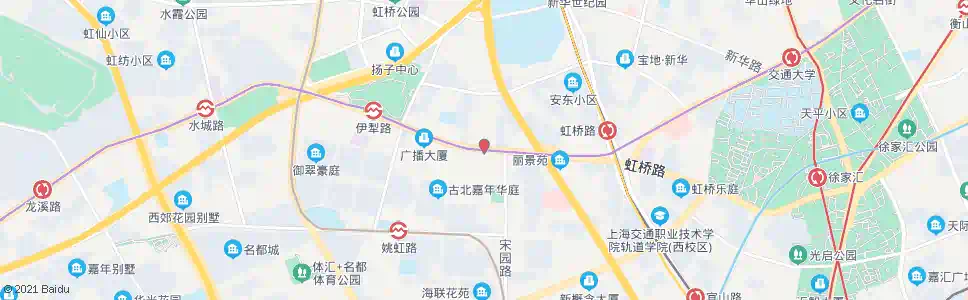 上海虹桥路宋园路_公交站地图_上海公交_妙搜公交查询2025